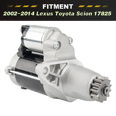 STARTER FOR LEXUS ES300 SCION TC XB TOYOTA AVALON CAMRY RAV4 2002-17 17825 - Image 1 of 4