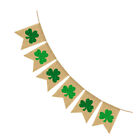 Celebrate St. Patrick's Day with a Burlap Party Banner