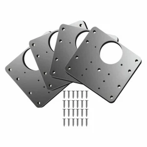 Hinge repair plate cabinet table drawer furniture hinge repair stainless steel - Picture 1 of 6