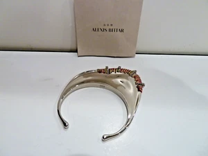 Alexis Bittar silver fin cuff braclet - Picture 1 of 4