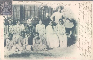 Litografía Polinesia Francesa TAHITÍ Bora Bora la Reina 1905 PC - ¡rara! - Imagen 1 de 2