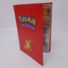 Game Freak Pokémon Cards 150+ Vintage 1990s 1st Edition + Binder Collectable -CP