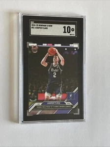 2024-25 Bowman U Now Cooper Flagg #51 SGC 10 Gem Mint Duke Blue Devils 💎🔥 - Picture 1 of 2