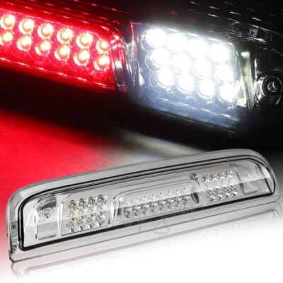 Lámpara de carga de tercera luz de freno LED cromada para Chevy Silverado1500 2500HD 14-18 Foto 1 de 4