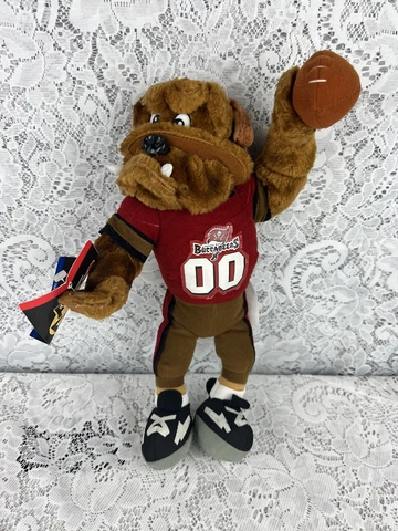 VINTAGE NFL Tampa Bay Buccaneers Bulldog Plush Figure By Nanco 1999 Cover