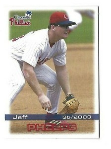 2003 Clearwater Phillies Jeff Phelps