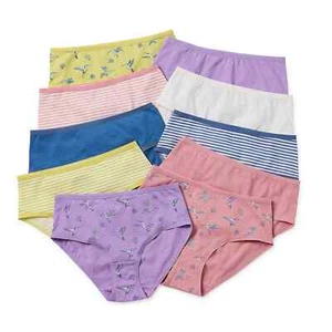 Thereabouts Big Girls Plus Size 10 Pack Brief Panty - Picture 1 of 3