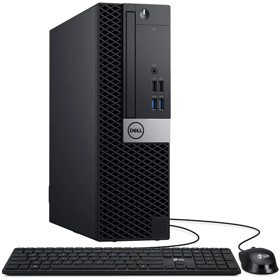 Dell OptiPlex SFF Desktop PC Intel i5-6500 16GB 1TB SSD 1TB HDD Wi-Fi Windows 11 - Image 1 of 4