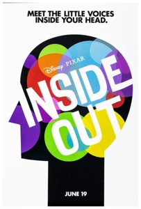 Inside Out - 2015 - Pixar - Disney - Movie Poster - US Release Teaser - Picture 1 of 5