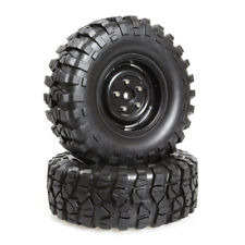 68164 HSP RGT Soft Off-Road Tyre on Black Rim - Wheel  Complete 2PC for 136100