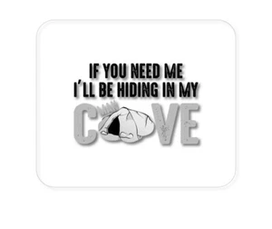 Custom Mauspad 1/4 - If You Need Me I'll Be Hiding in My Man Cave - Bild 1 von 2