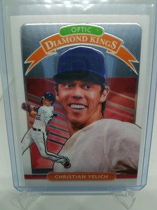 Christian Yelich DK Brewers 2020 Donruss Optic #5 