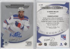 2020 Upper Deck Ultimate Collection Introductions K'andre Miller Rookie Auto RC