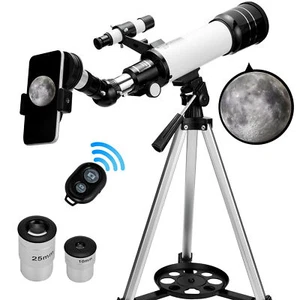 Astronomical Refracting Telescope for Children Beginners Lightweight Telescope - Picture 1 of 17