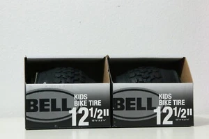 LOT of 2 Bell 12.5 in. Bike Bicycle Tire  12-1/2” X 2-1/4” New - FREE SHIP! - Picture 1 of 2
