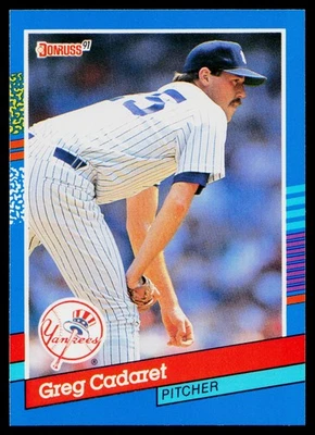 1991 Donruss - Greg Cadaret #236 - New York Yankees - Image 1 of 2