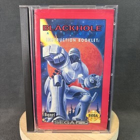 SEGA CD - BlackHole Assault - Game, Manual, & Reprint Art - Refurbished, VG