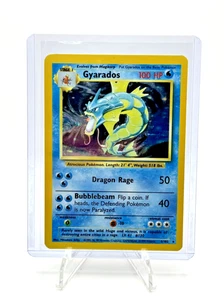 Gyarados #6 Holo – 1999 Pokémon Base Set WOTC Vintage – LP/LP+ Clean Condition - Picture 1 of 8