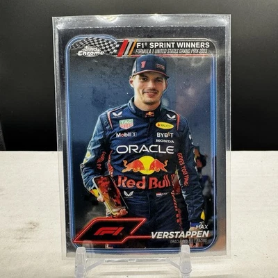 2024 Topps Chrome Formula 1 Max Verstappen Base Card #152 - Image 1 of 2