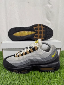 Nike Air Max 95 Shoes Mens Size 9 Icons White Yellow Strike DX4236-100 - Picture 1 of 9