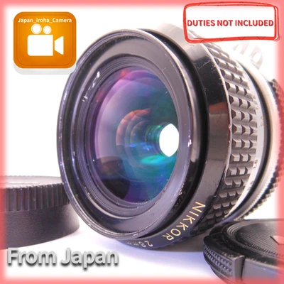 Nikon Ai Nikkor 28mm F2.8 Wide Angle F Mount Lens From Japan - Image 1 of 4