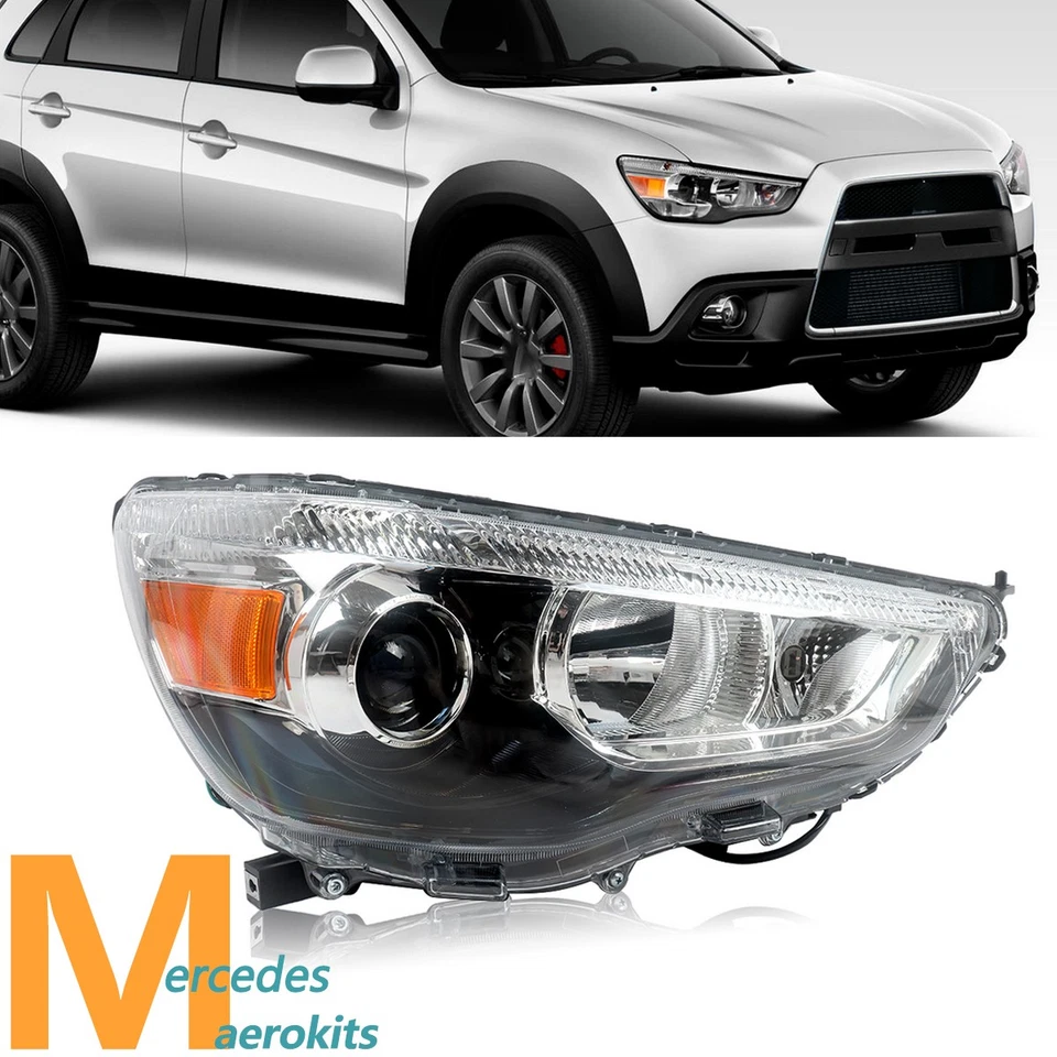 For Mitsubishi Outlander Sport ASX RVR 2011-2019 Right Side Headlight Assembly Foto 1 de 4