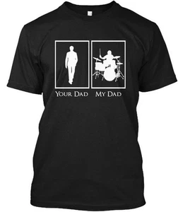 My Drummer Dad - Tu Camiseta Hecha en EE. UU. Talla S a 5XL - Imagen 1 de 1