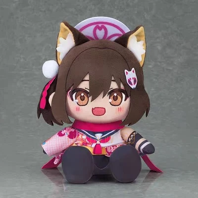 Almohada sentada de algodón para muñeca de peluche de 25 cm Anime Blue Archive Kuda Izuna - Imagen 1 de 2