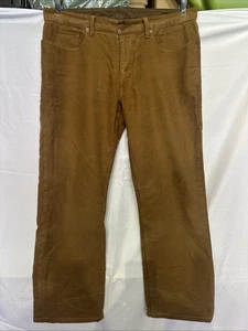 Vintage Polo Ralph Lauren Hose Herren 36x 32 Braun Moleskin Baumwolle. Actual 35x30 - Bild 1 von 10
