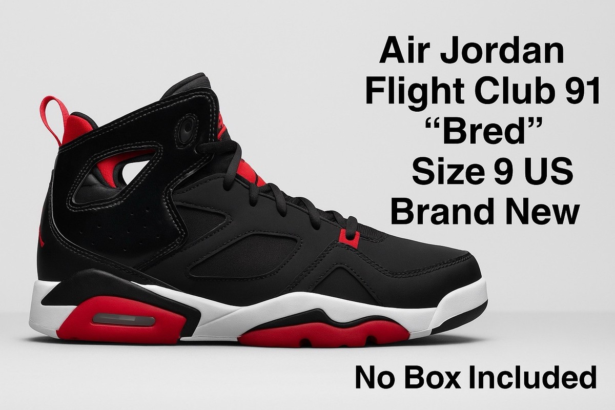 Jordan Flight Club 91 Red for Sale | Authenticity Guaranteed
