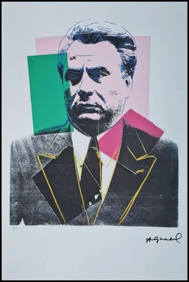 ANDY WARHOL * John Gotti * 57 x 38 cm * signed lithograph * limited # 10/100 - Bild 1 von 4