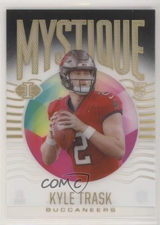 2021 Panini Illusions Mystique Black /50 Kyle Trask #MY-9 Rookie RC - Image 1 of 2
