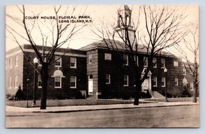 Vintage Postcard Long Island NY Court House Floral Park V7 - Picture 1 of 2
