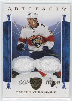 2022-23 Upper Deck Artifacts Gold Material Relics /249 Carter Verhaeghe #35 - Image 1 of 2