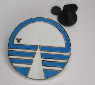 Disney EPCOT Prendedor Centro Logotipos Horizontes Mickey Oculto Foto 1 de 2