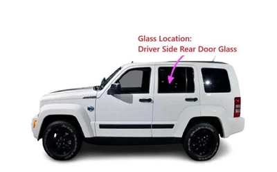 Fits 2006-2011 Jeep Commander 4D SUV Driver Left Side Rear Door Window Glass - Imagem 1 de 2
