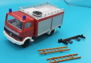 Herpa H0 814501 Modelo Coche Bomberos Mercedes MB 813 con Accesorios - Imagen 1 de 3