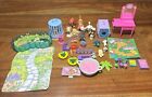Vintage Kenner Littlest Pet Shop Lot Puppies Kittens Accessories Dogs Food Frogs