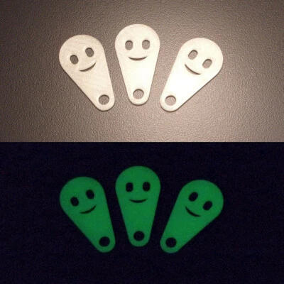 INSTANTYELLOW Wagenlöser Einkaufswagenlöser sofort abziehbare Schlüsselanhänger Gespenster