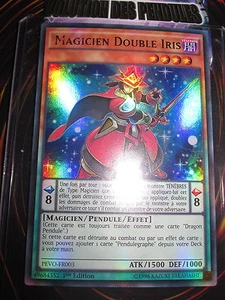 YU-GI-OH! ULTRA RARE MAGICIEN DOUBLE IRIS PEVO-FR003 EDITION 1 NEUF MINT - Picture 1 of 1