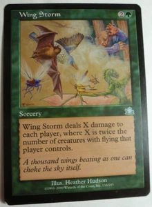 Magic The Gathering Wing Storm Prophecy #135 LP/NM - Picture 1 of 2