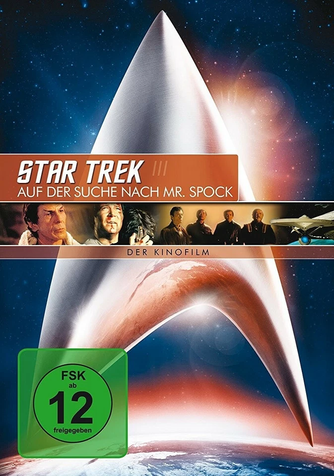 STAR TREK 3 - SUCHE NACH MR.SPOCK (RE)  DVD NEW  LEONARD NIMOY/WILLIAM SHATNER - Image 1 of 1