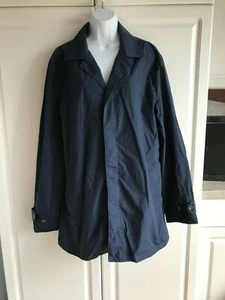 NEW Women’s Five Four Coat size XL Blue Rain Jacket Long - Picture 1 of 8