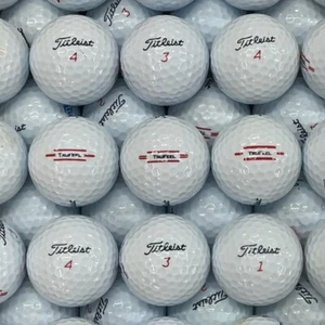 100 Titleist TruFeel Golf Balls Near Mint AAAA 4A Free Shipping DEAL - Picture 1 of 7