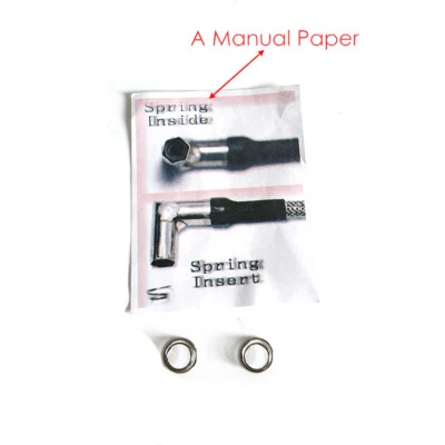 2pcs/pack Springs for 1/4-32 Spark Plug Cap RC Accessory - Image 1 of 2