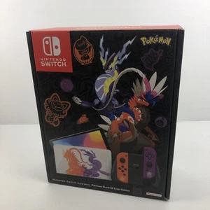 Pokemon Scarlet violet Nintendo switch OLED console Empty box only - Picture 1 of 7