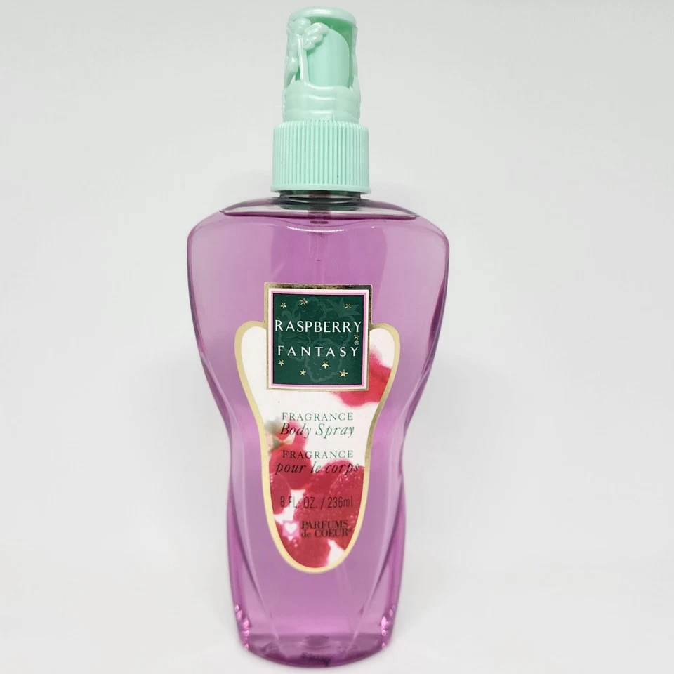 Frambuesa Fantasía 8 OZ Body Splash Parfums de Coeur #RARO #DE COLECCIÓN Foto 1 de 1