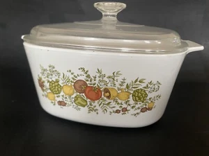 Corning Ware  Spice of Life A-3-B With Clear Pyrex  Lid - Picture 1 of 4