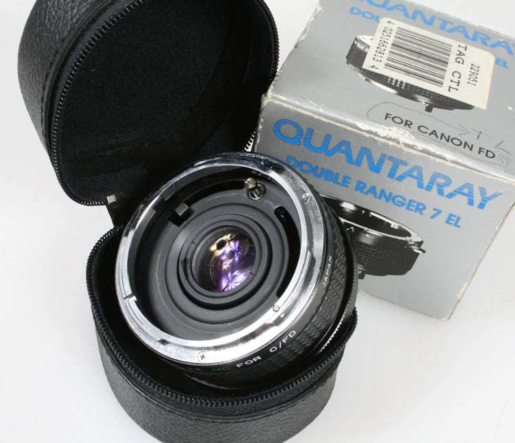 7 ELEMENT  AUTO TELE CONVERTER 2x MC FOR CANON FD IN CASE AND BOX - Image 1 of 1