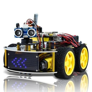 Keyestudio Smart Auto Roboter, 4WD Programmierbar Zum Selbermachen Starter Kit für Arduino für U... - Bild 1 von 9